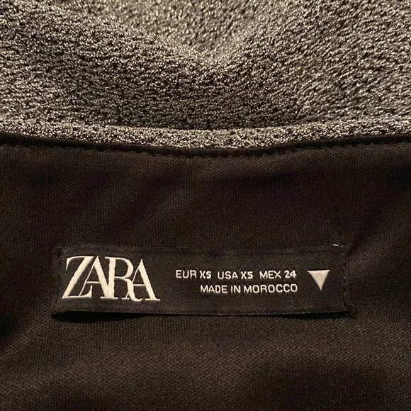 ZARA metallic ruched skirt - Picture 8 of 11